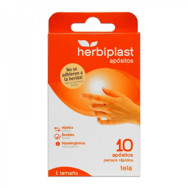 Herbiplast Tuchwundverbände 10 Stk. 19 x 72 mm Herbiplast Tuchwundverbände 10 Stk. 19 x 72 mm